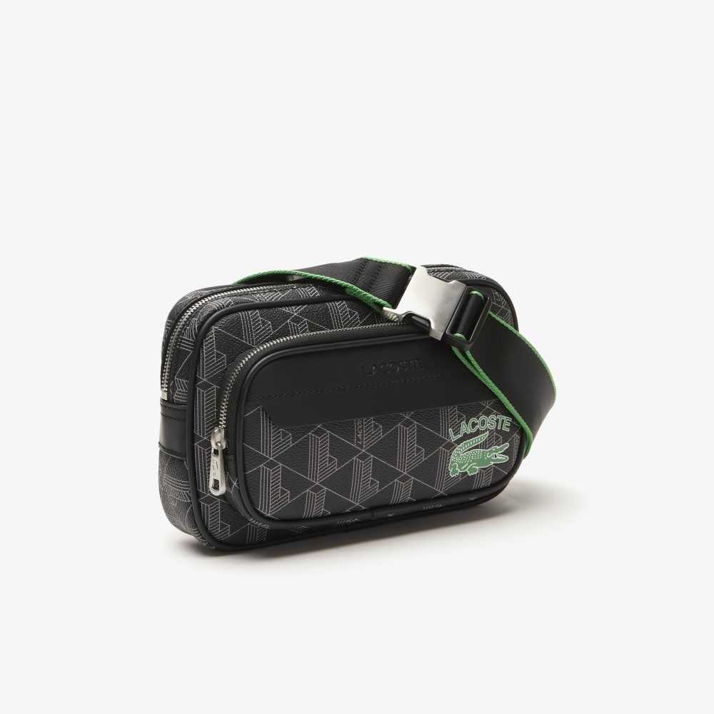 Lacoste The Blend Monogram Print Crossbody: Small Multicolor | 2140-DOAXE