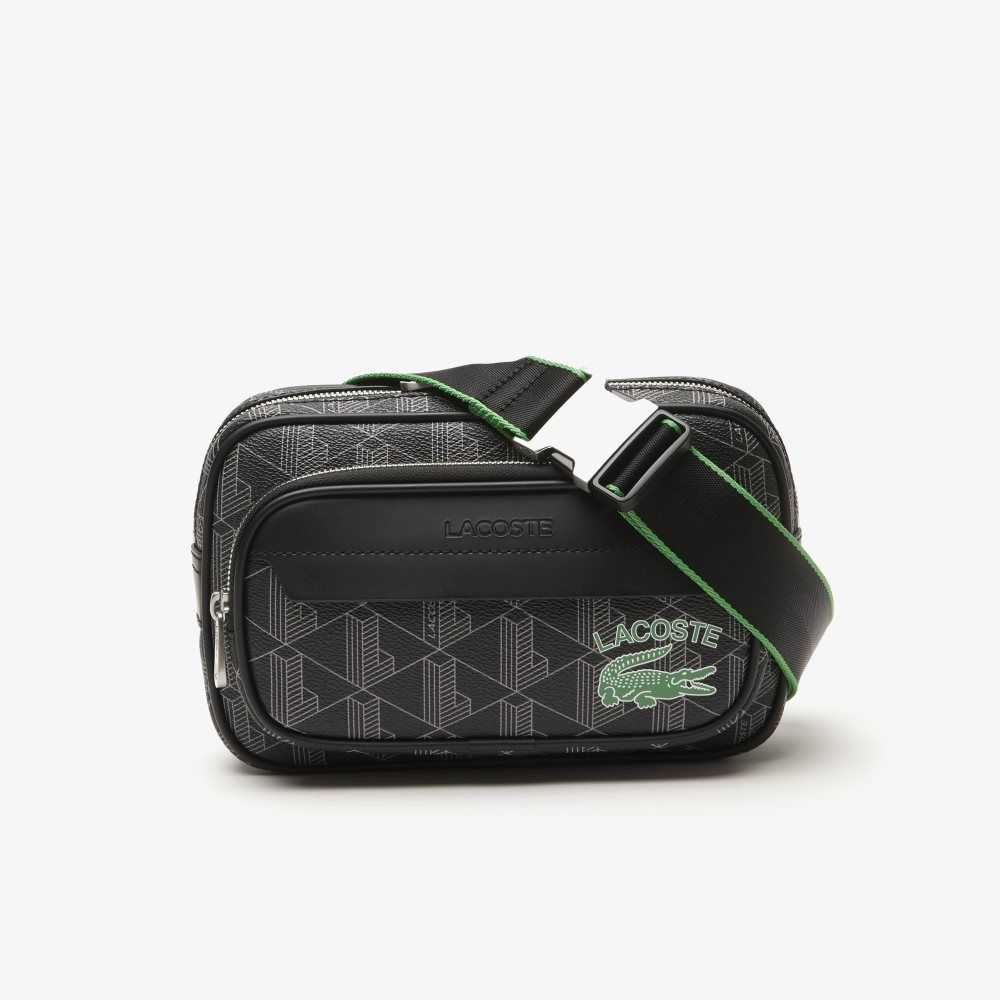 Lacoste The Blend Monogram Print Crossbody: Small Multicolor | 2140-DOAXE