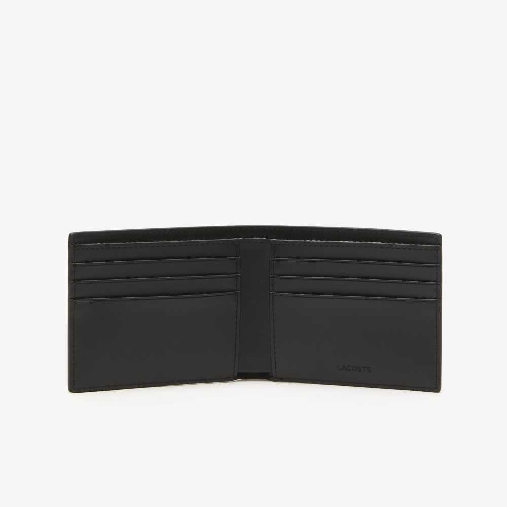 Lacoste The Blend Monogram Print Folding Wallet Multicolor | 1368-YWZEF