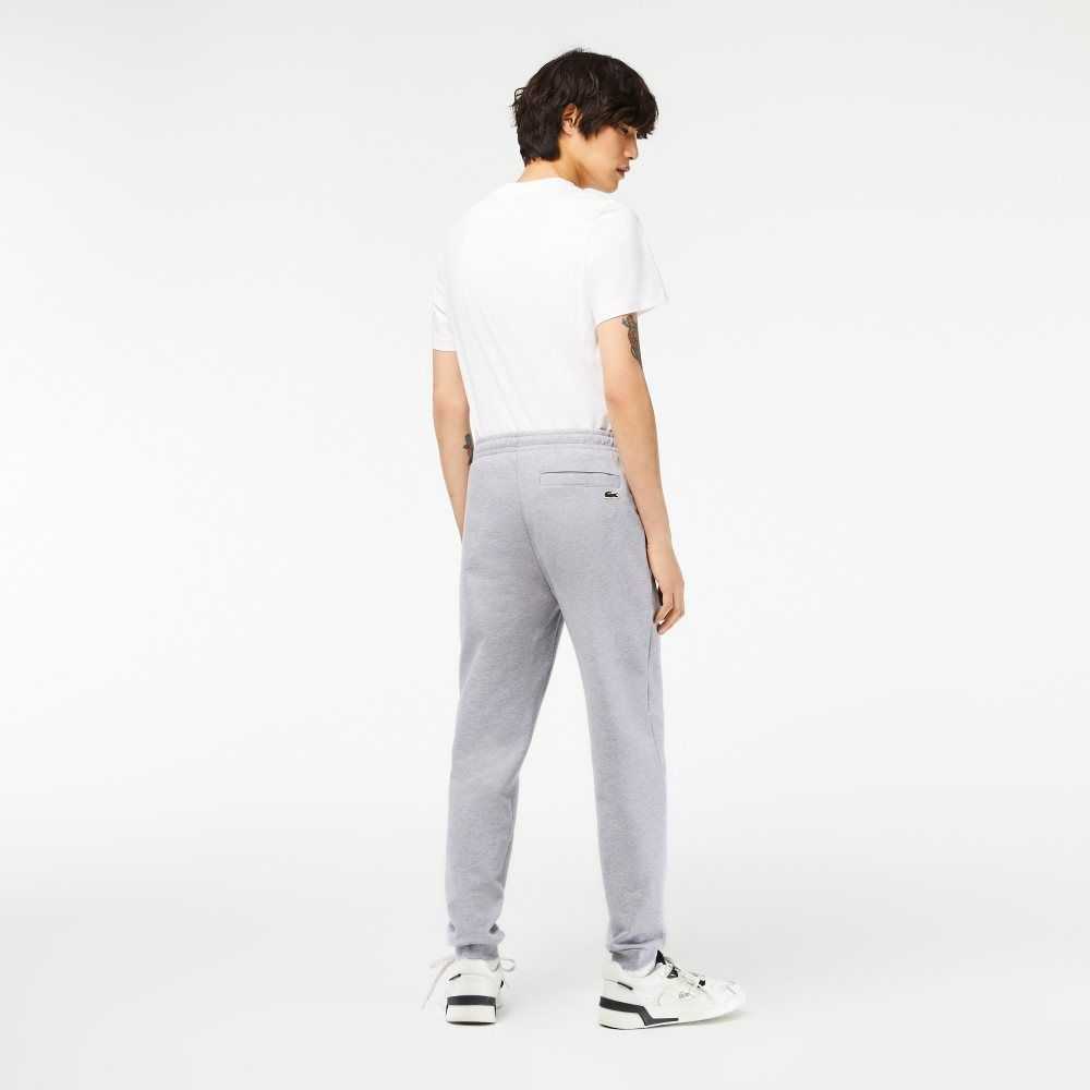 Lacoste Unbrushed Fleece Track Pants Grå | 7921-XYMQF