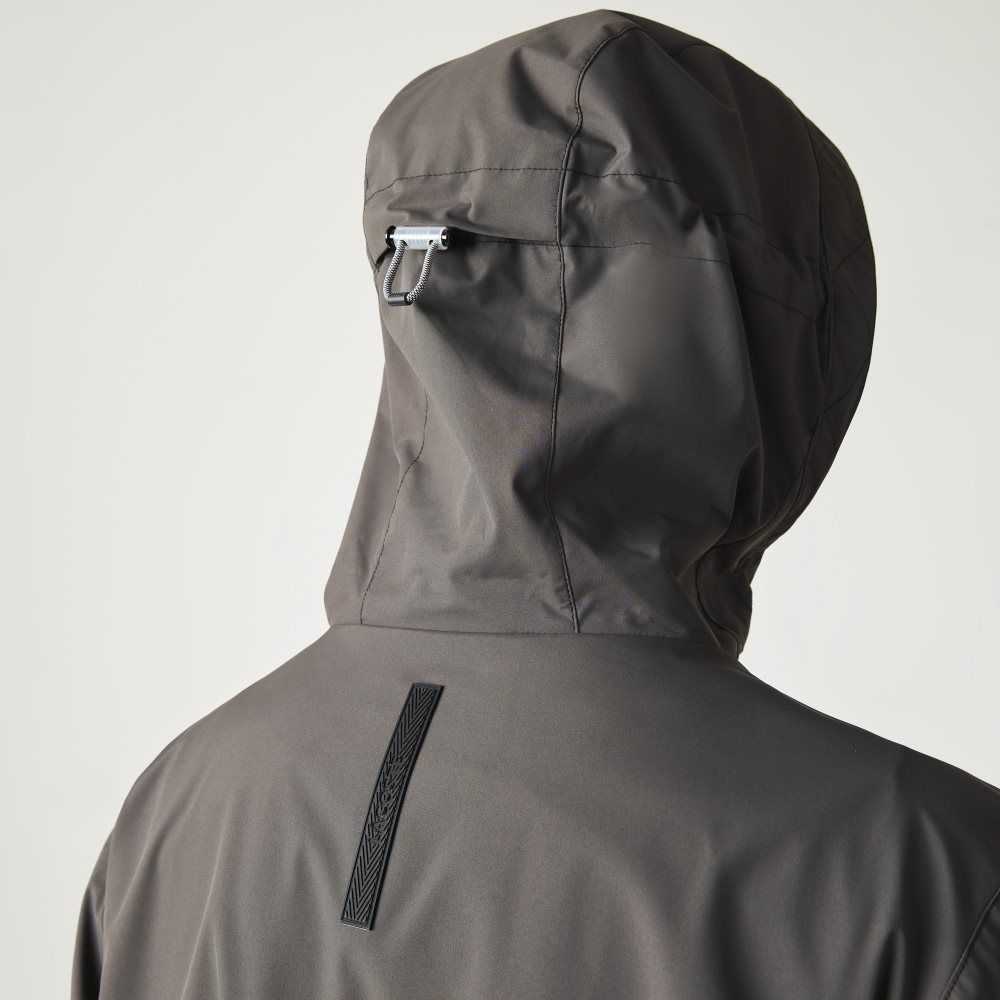 Lacoste Vann-Repellent Parka Svarte | 5620-DUQHN