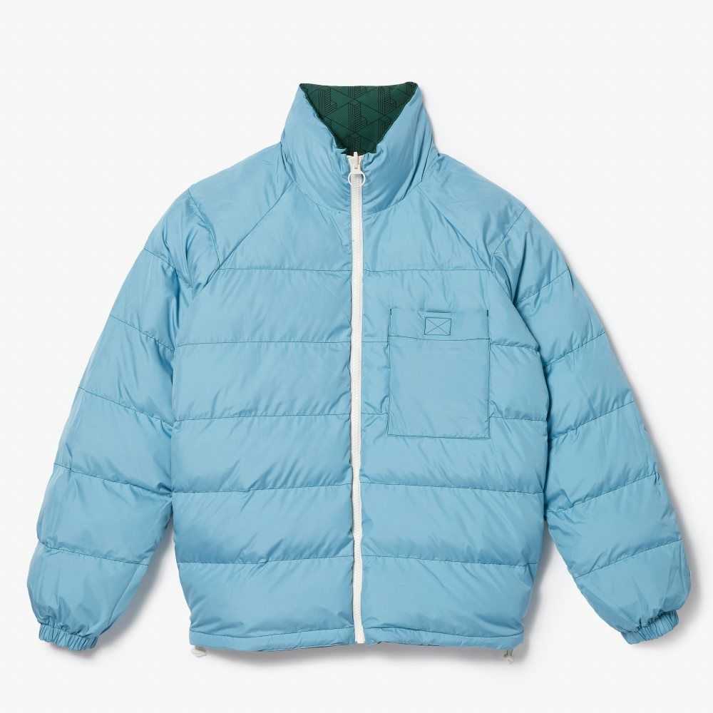 Lacoste Vann-Repellent Reversible Grønn | 7104-KZTBF