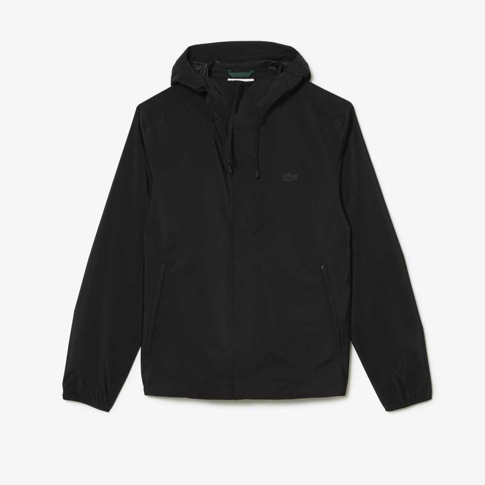 Lacoste Vanntette Kort Track Svarte | 4872-FMYTD