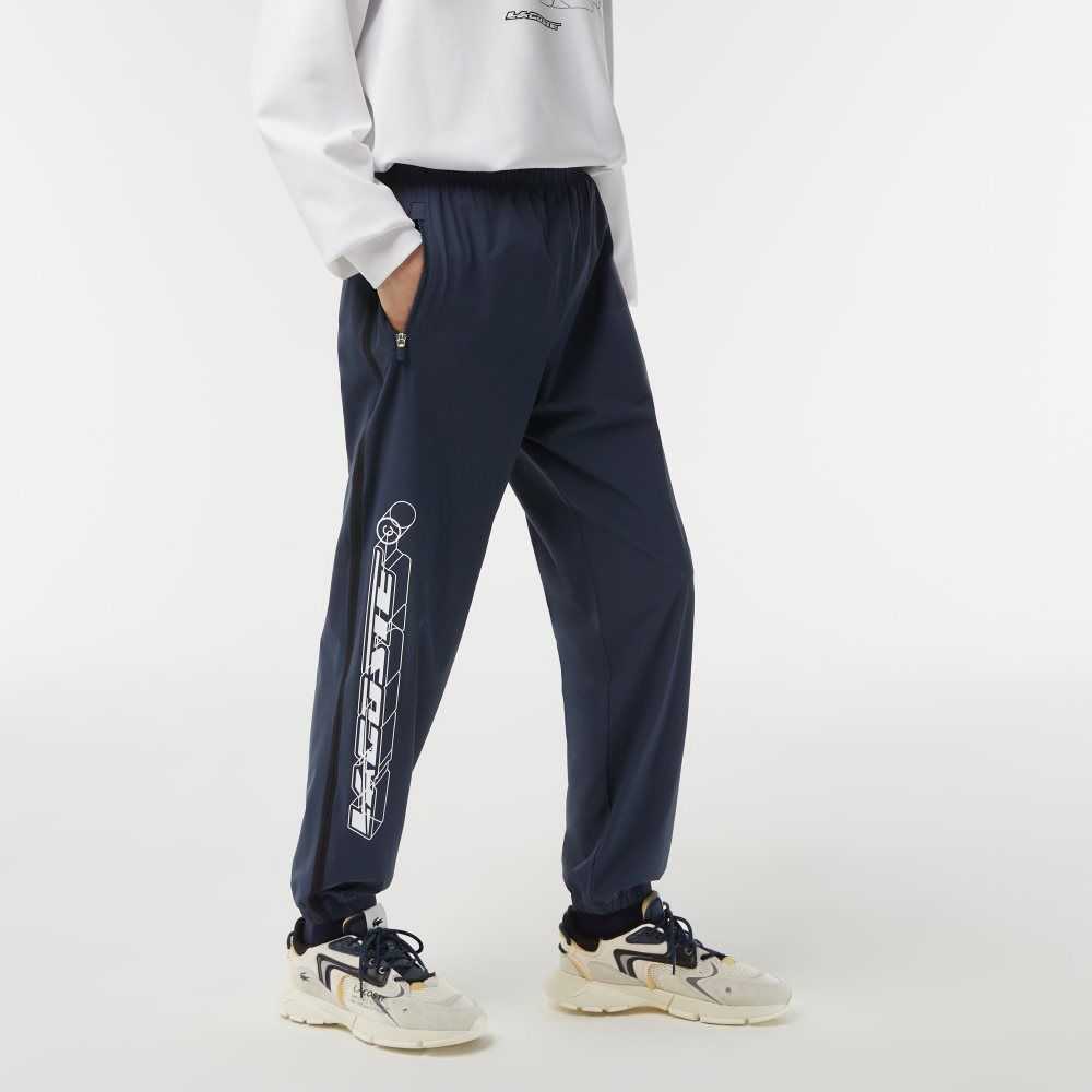 Lacoste Vanntette Stretch Track Blå | 0349-VDIYO