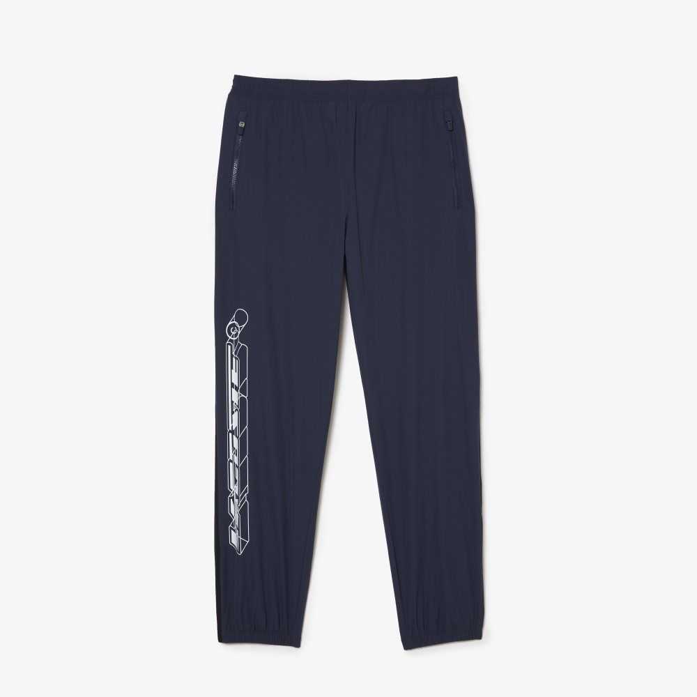 Lacoste Vanntette Stretch Track Blå | 0349-VDIYO