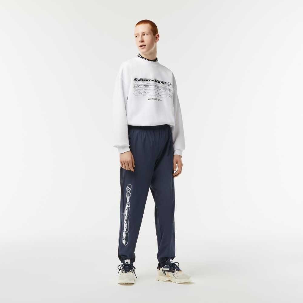 Lacoste Vanntette Stretch Track Blå | 0349-VDIYO