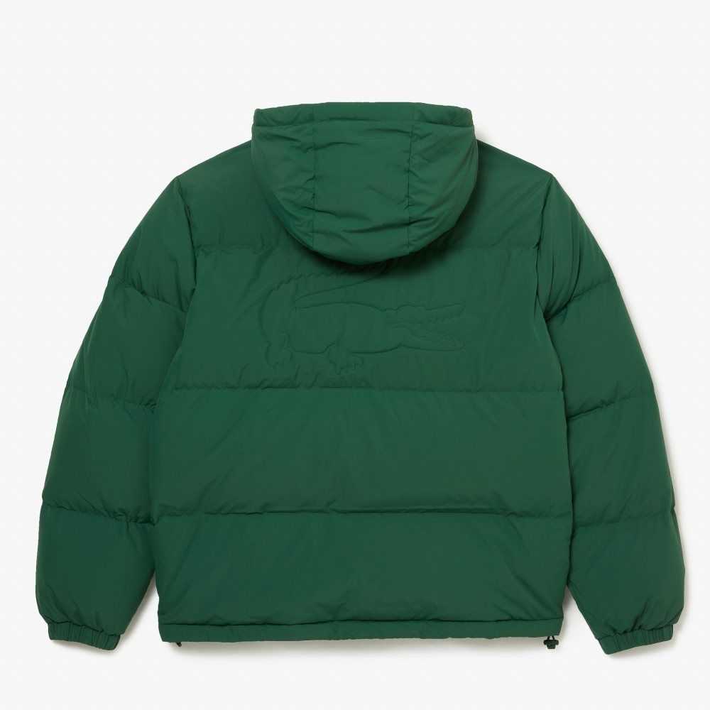 Lacoste Vattert Vann-Repellent Grønn | 8539-QJUXZ