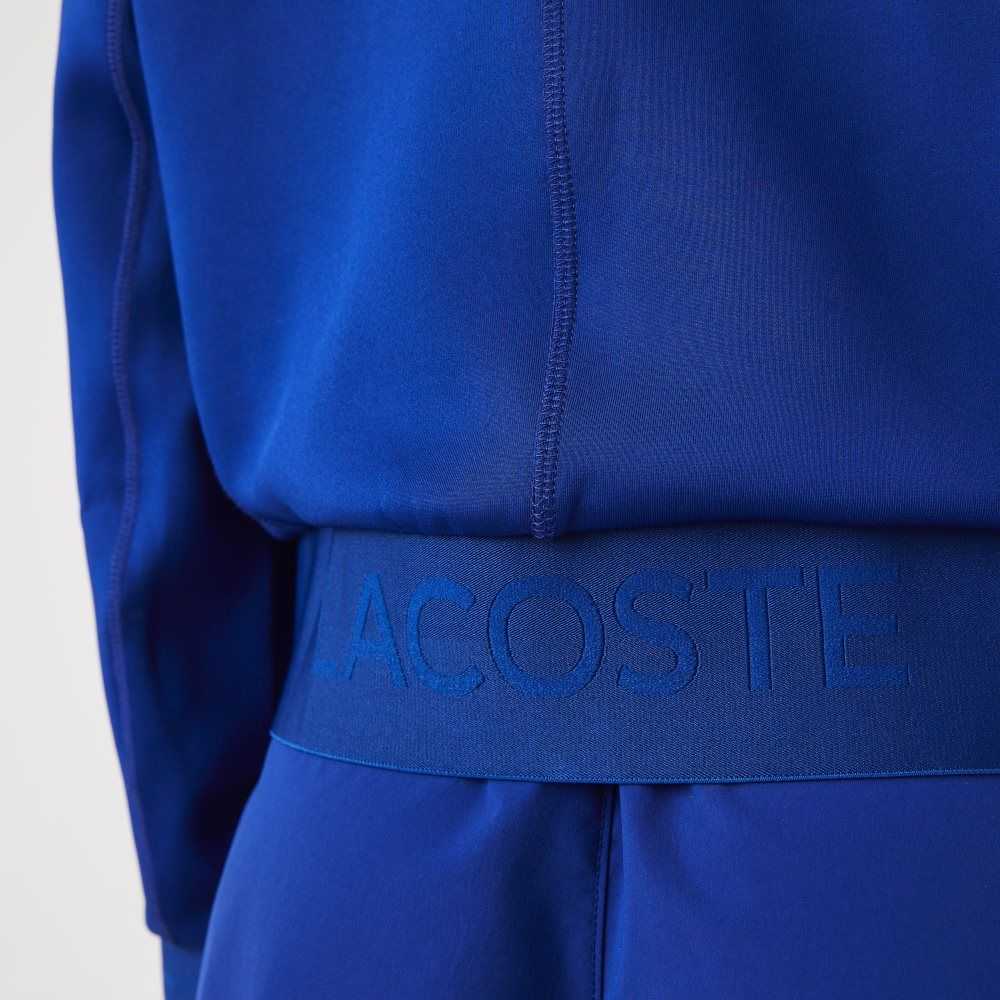 Lacoste Zip-Up Teddy Blå | 9657-QNEJF